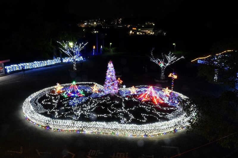 くりはま花の国コスモス園前広場のイルミネーション情報 くりはま花の国ウィンターイルミネーション イルミネーション情報19 ウェザーニュース